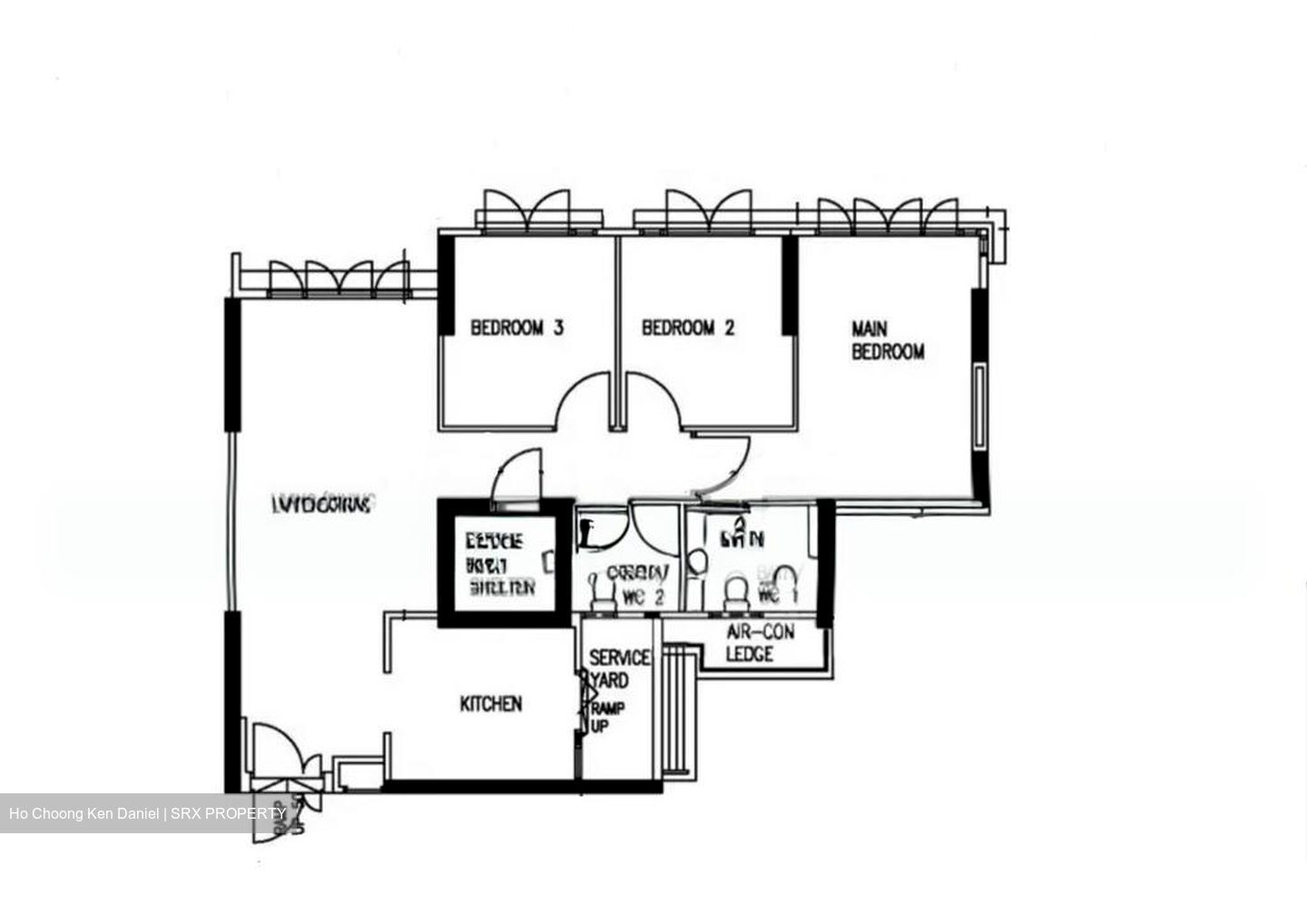 Blk 2C Sri Geylang Serai (Geylang), HDB 4 Rooms #573946471
